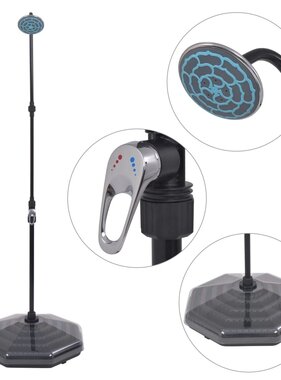 VidaXL Solar douche 20 L aluminium HDPE