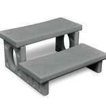 VidaXL Spatrap grijs