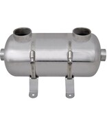 VidaXL Zwembad warmtewisselaar 355 x 134 mm 40 kW