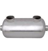 VidaXL Zwembad warmtewisselaar 355 x 134 mm 40 kW