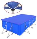 VidaXL Zwembadhoes rechthoekig 90 g/m² 400x207 cm PE