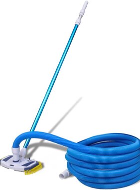 VidaXL Vacuüm zwembadreiniger met telescopische slang en paal