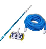 VidaXL Vacuüm zwembadreiniger met telescopische slang en paal