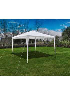 VidaXL Tuinprieel met piramidedak 3x3 m