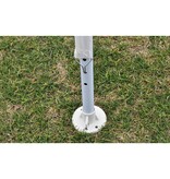 VidaXL Tuinprieel met piramidedak 3x3 m