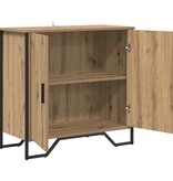 VidaXL Dressoir artisanaal eikenkleurig 78 x 35.5 x 74.5 cm