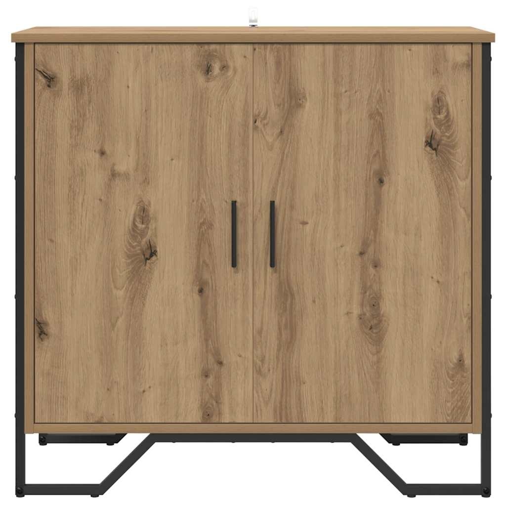 VidaXL Dressoir artisanaal eikenkleurig 78 x 35.5 x 74.5 cm