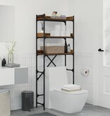 VidaXL Wasmachineplank Oud hout 67 x 25 x 163 cm Bewerkt hout