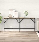 VidaXL Wandtafel Oud hout 180 x 29 x 75 cm Bewerkt hout