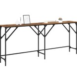 VidaXL Wandtafel Oud hout 180 x 29 x 75 cm Bewerkt hout