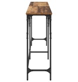 VidaXL Wandtafel Oud hout 180 x 29 x 75 cm Bewerkt hout