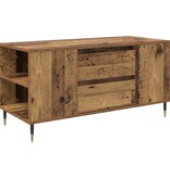 VidaXL Salontafel with Drawer Oud hout 102 x 44.5 x 50 cm Bewerkt hout