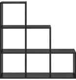 VidaXL Boekenkast Zwart eiken 99 x 29 x 99 cm Bewerkt hout