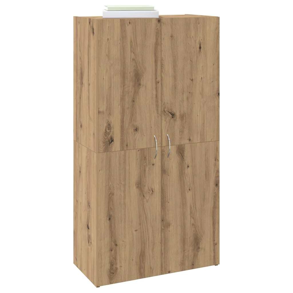VidaXL Kantoor kast met plank artisanaal eikenkleurig 60 x 32 x 115 cm