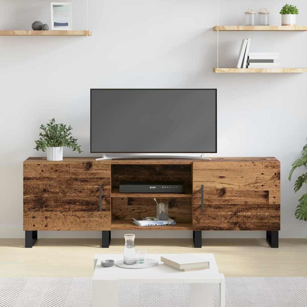 VidaXL TV-kast 150 x 30 x 50 cm Bewerkt hout
