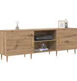 VidaXL TV-kast artisanaal eikenkleurig 150 x 30 x 50 cm Bewerkt hout