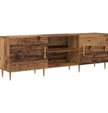 VidaXL TV-kast Oud hout 150 x 30 x 50 cm Bewerkt hout
