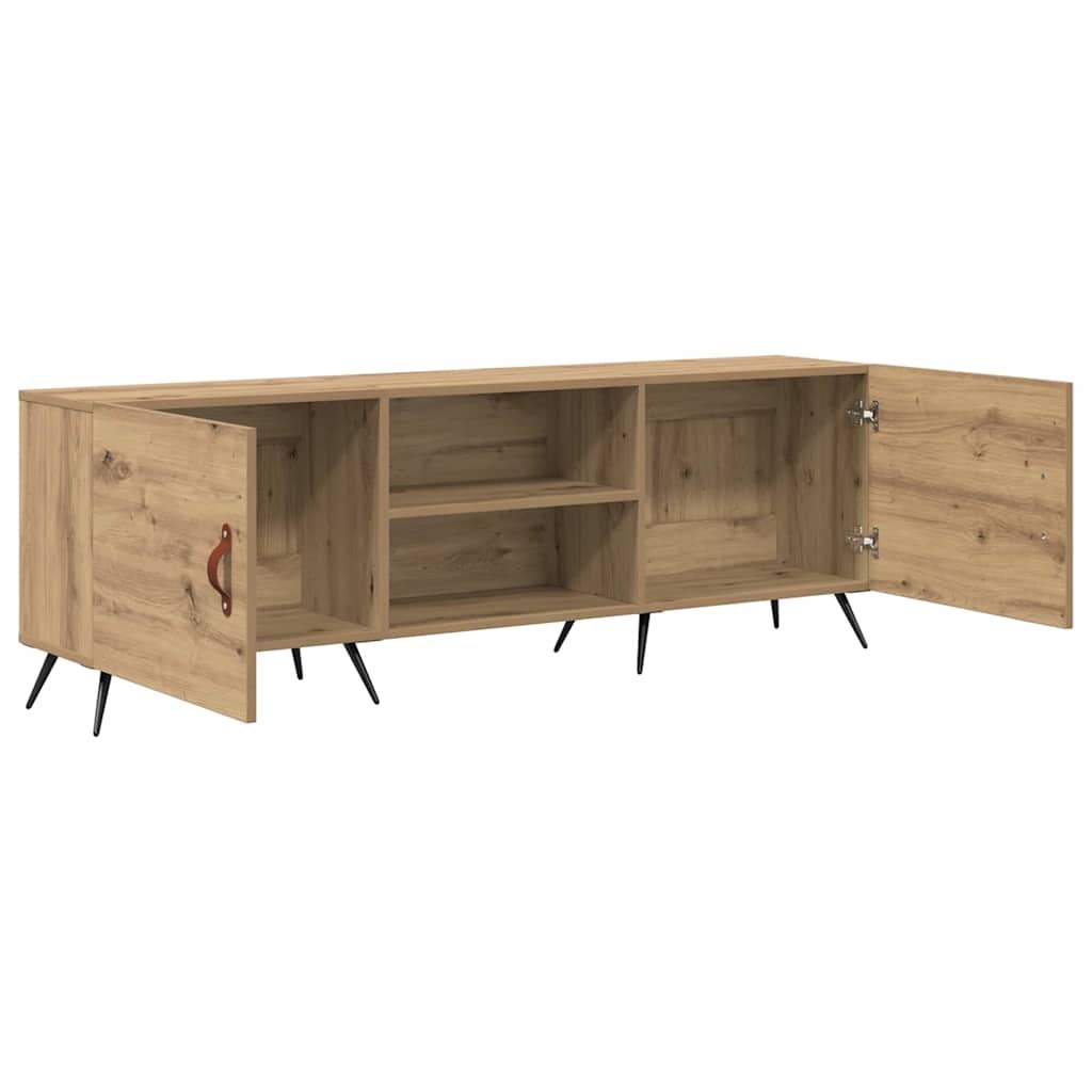 VidaXL TV-kast artisanaal eikenkleurig 150 x 30 x 50 cm Bewerkt hout
