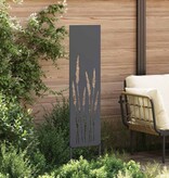 VidaXL Tuin Privacy Screen Antraciet 32 x 140 cm Koudgewalst staal