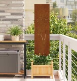 VidaXL Tuin decoratief paneel Anders Roestig 32 x 140 cm Cortenstaal