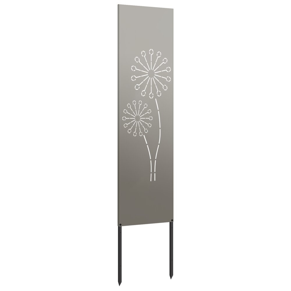 VidaXL Tuin decoratief paneel Anders Roestig 32 x 140 cm Cortenstaal