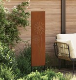 VidaXL Tuin decoratief paneel Anders Roestig 32 x 140 cm Cortenstaal