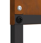 VidaXL Tuin decoratief paneel Anders Roestig 32 x 140 cm Cortenstaal