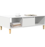 VidaXL Salontafel Wit 102 x 55 x 35 cm