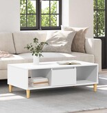 VidaXL Salontafel Wit 102 x 55 x 35 cm