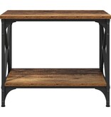 VidaXL Bijzettafel Oud hout 55 x 38 x 45 cm Bewerkt hout