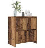 VidaXL Dressoir Oud hout 70 x 41 x 75 cm Bewerkt hout