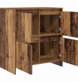 VidaXL Dressoir Oud hout 70 x 41 x 75 cm Bewerkt hout
