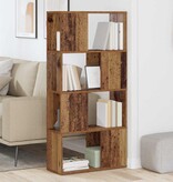 VidaXL Vermaakcentrum Bruin 60 x 24 x 124 cm Bewerkt hout