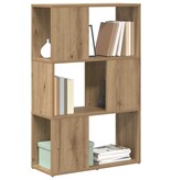 VidaXL Vermaakcentrum Bruin 60 x 24 x 94 cm Bewerkt hout