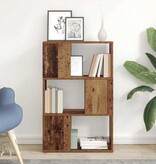 VidaXL Vermaakcentrum Bruin 60 x 24 x 94 cm Bewerkt hout