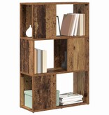 VidaXL Vermaakcentrum Bruin 60 x 24 x 94 cm Bewerkt hout