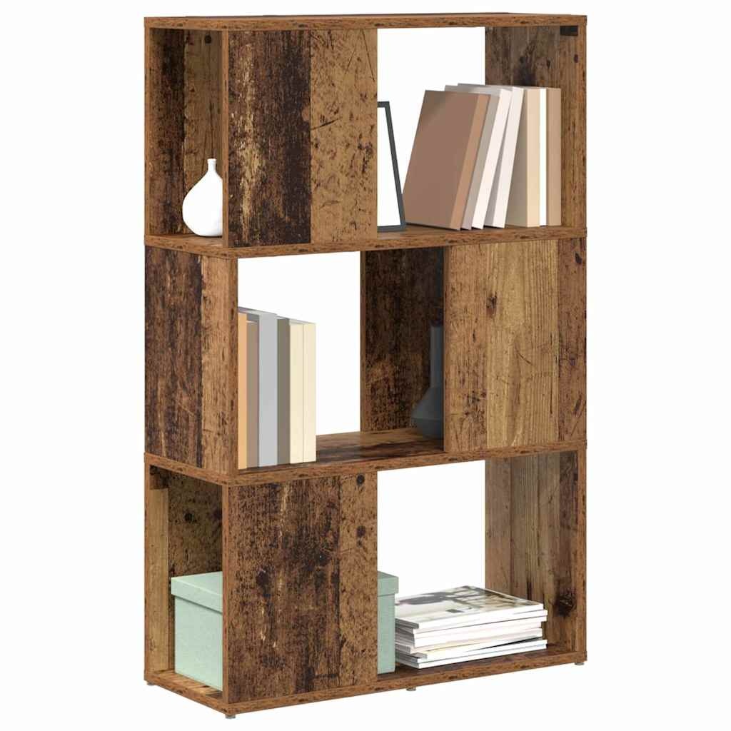 VidaXL Vermaakcentrum Bruin 60 x 24 x 94 cm Bewerkt hout