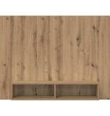 VidaXL Wand TV Kast artisanaal eikenkleurig 120 x 23.5 x 90 cm