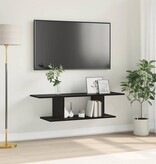 VidaXL TV-kast Zwart 103 x 30 x 26,5 cm Bewerkt hout