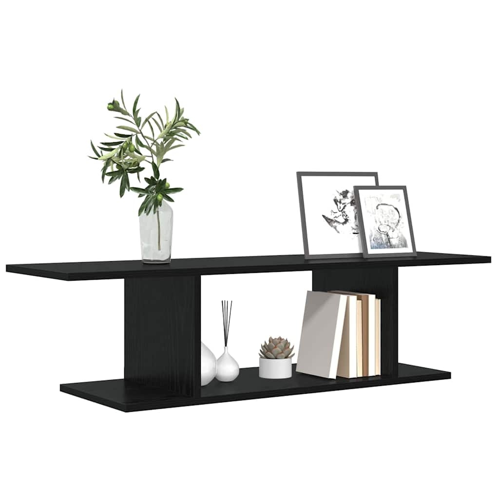 VidaXL TV-kast Zwart 103 x 30 x 26,5 cm Bewerkt hout