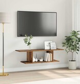 VidaXL TV-kast Bruin 103 x 30 x 26,5 cm Bewerkt hout