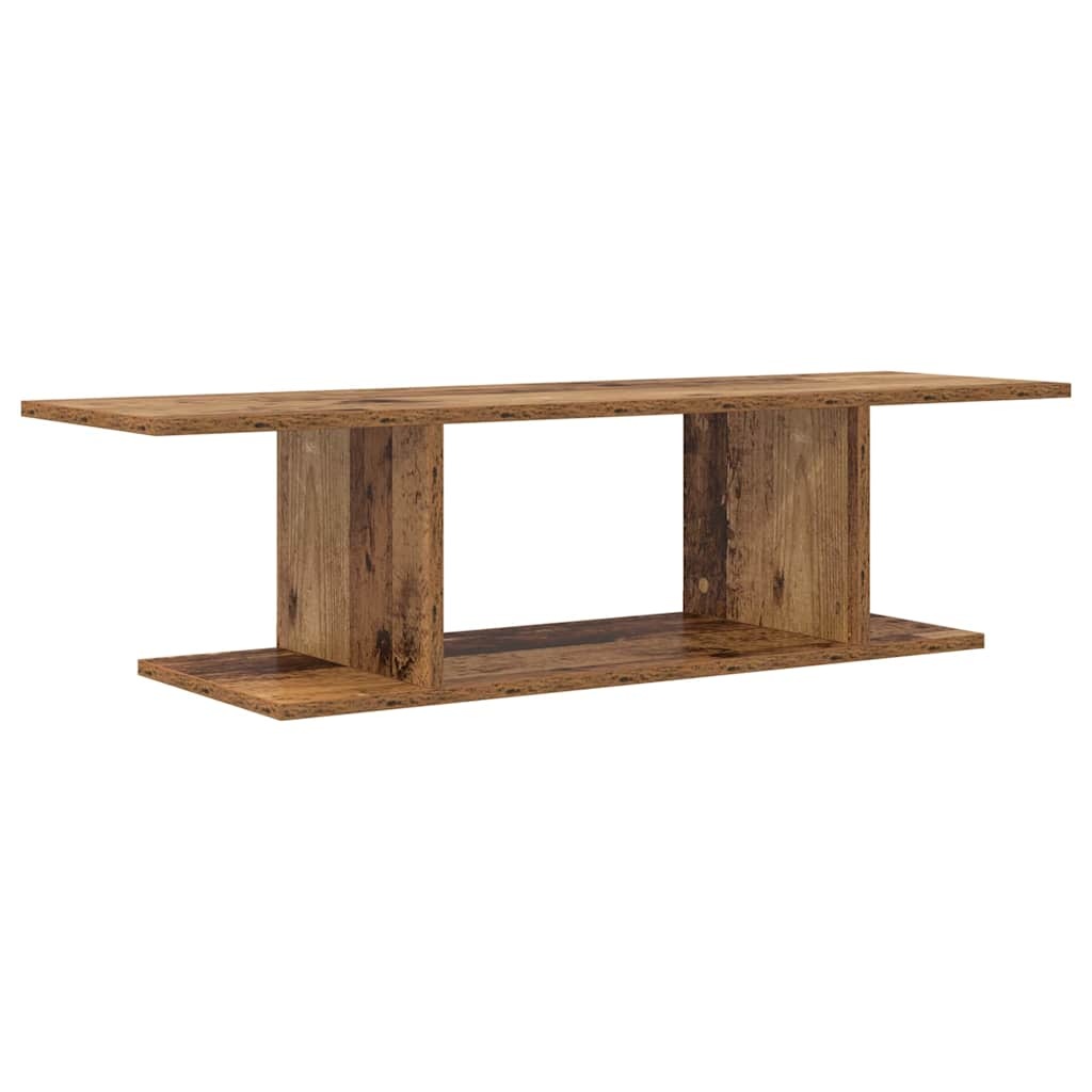 VidaXL TV-kast Bruin 103 x 30 x 26,5 cm Bewerkt hout