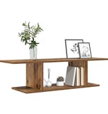 VidaXL TV-kast Bruin 103 x 30 x 26,5 cm Bewerkt hout