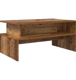 VidaXL Salontafel Oud hout 90 x 55 x 42.5 cm Bewerkt hout