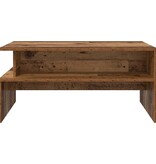 VidaXL Salontafel Oud hout 90 x 55 x 42.5 cm Bewerkt hout