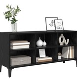 VidaXL TV-kast Zwart 69.5 x 30 x 50 cm Bewerkt hout