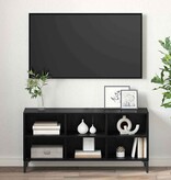 VidaXL TV-kast Zwart 69.5 x 30 x 50 cm Bewerkt hout