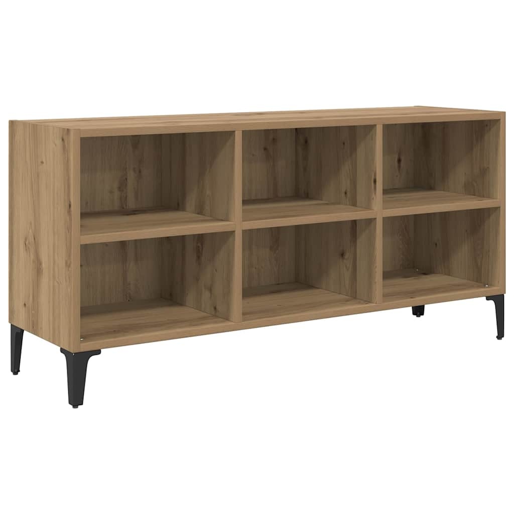 VidaXL TV-kast Bruin 69.5 x 30 x 50 cm Bewerkt hout