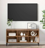 VidaXL TV-kast Bruin 69.5 x 30 x 50 cm Bewerkt hout