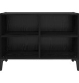 VidaXL TV-kast Zwart 69.5 x 30 x 50 cm Bewerkt hout